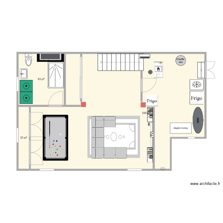 SousSolv2. Plan de 0 pièce et 0 m2