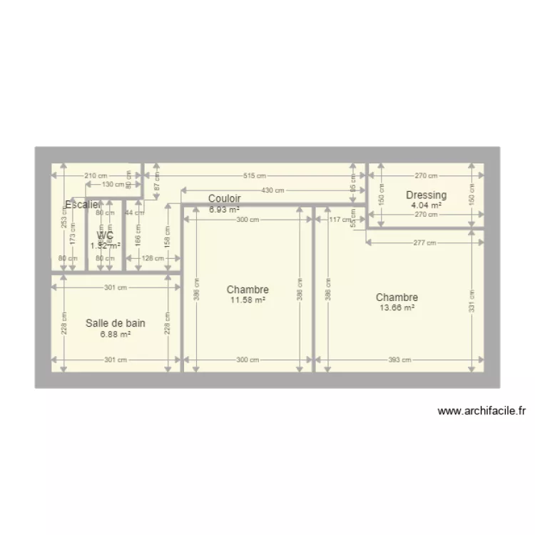 Extention PC. Plan de 