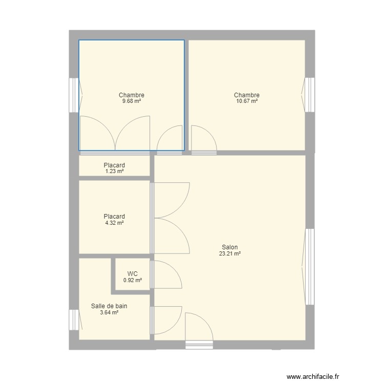 Plan 1. Plan de 0 pièce et 0 m2