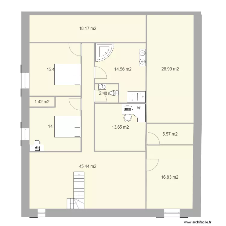 ETAGE. Plan de ETAGE. Plan de