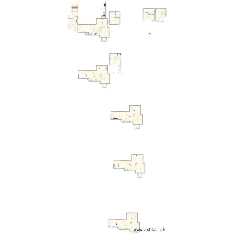 cube dernier. Plan de 0 pièce et 0 m2