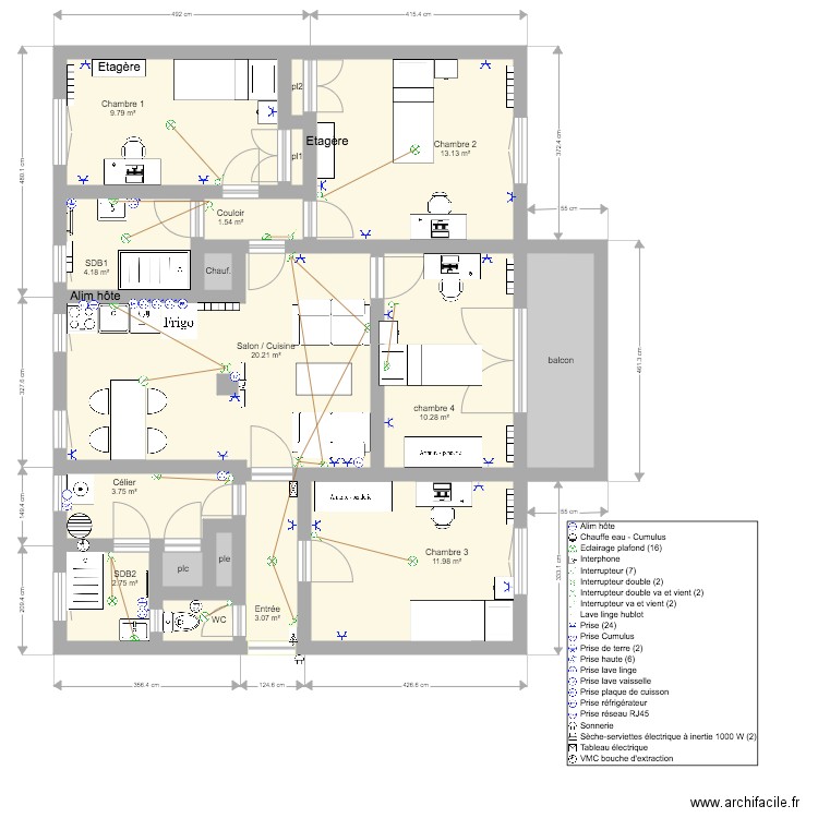 appartement renovation v11 20200429 bis. Plan de 0 pièce et 0 m2