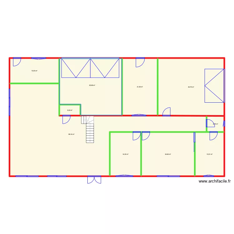 MAISON 2,2. Plan de 