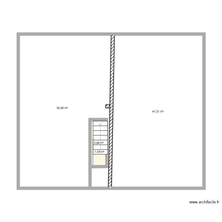 plan niveau complet3niveau. Plan de 0 pièce et 0 m2