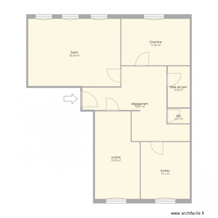 plan roure. Plan de 0 pièce et 0 m2