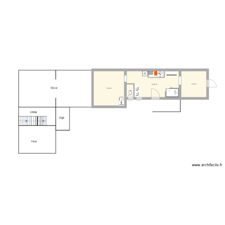 wahagnies 1. Plan de 0 pièce et 0 m2