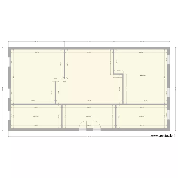 SAINT MAUR 28 GUYNEMER EXISTANT VIDE. Plan de SAINT MAUR 28 GUYNEMER EXISTANT VIDE. Plan de