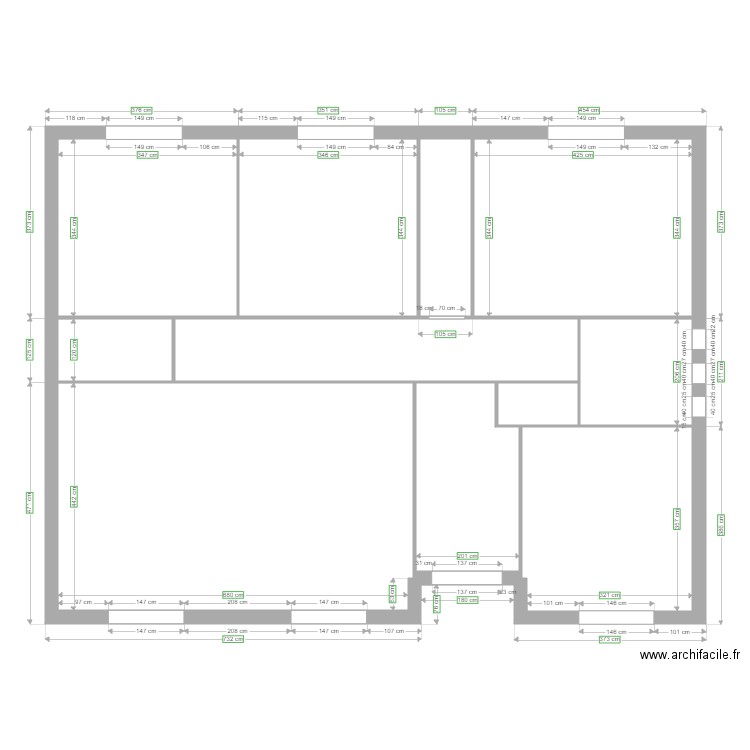 R+1 - LIBERATOR. Plan de 11 pièces et 109 m2