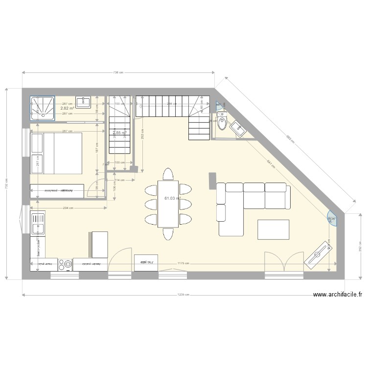 RdC option 44. Plan de 0 pièce et 0 m2