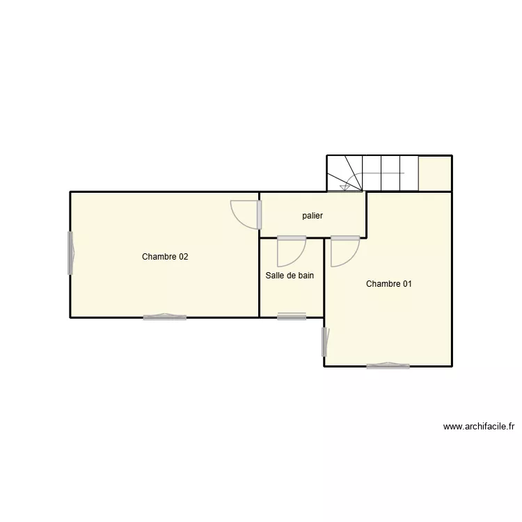 Bledville. Plan de 13 et 33 m² Bledville. Plan de 13 et 33 m²
