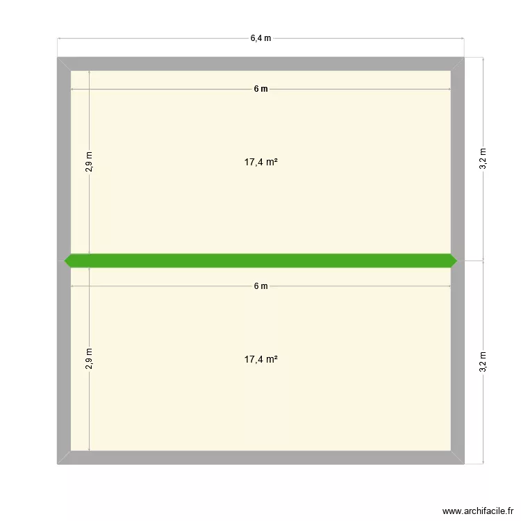 VN CONCEPT (CHT SAVANNAH). Plan de 2 et 35 m² VN CONCEPT (CHT SAVANNAH). Plan de 2 et 35 m²