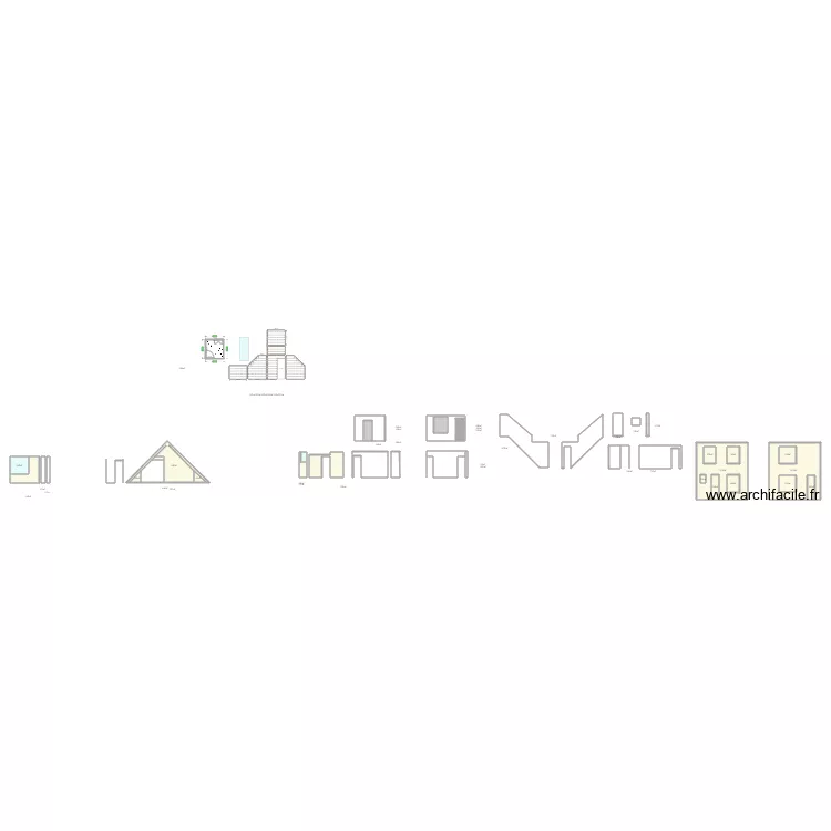 Travaux maison nouvel agencement. Plan de 