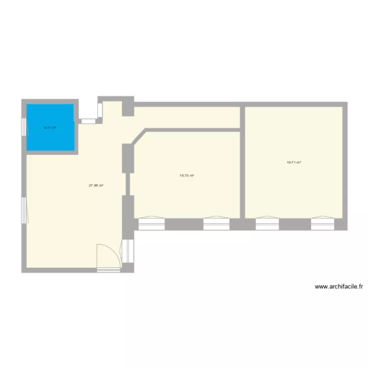 Molnar 17 aménagé 2 chambres 2. Plan de Molnar 17 aménagé 2 chambres 2. Plan de