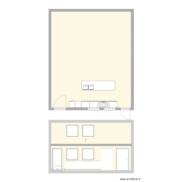 nh93 keuken1. Plan de 0 pièce et 0 m2