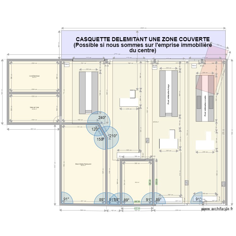 CCT VL CARQUEFOU 1. Plan de 5 pièces et 410 m2