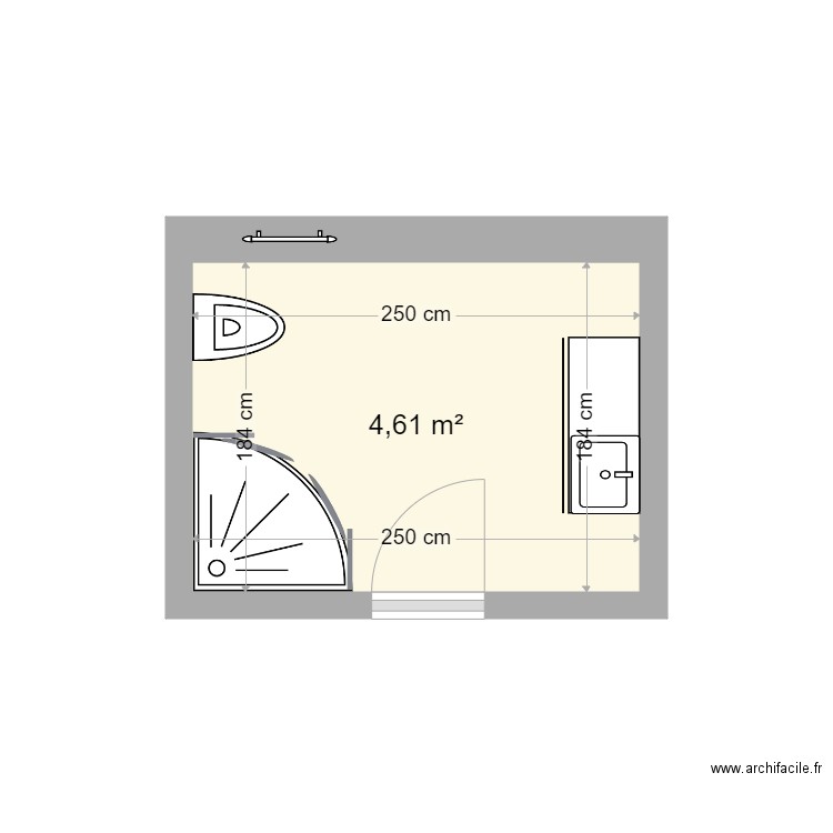 SDB3. Plan de 0 pièce et 0 m2