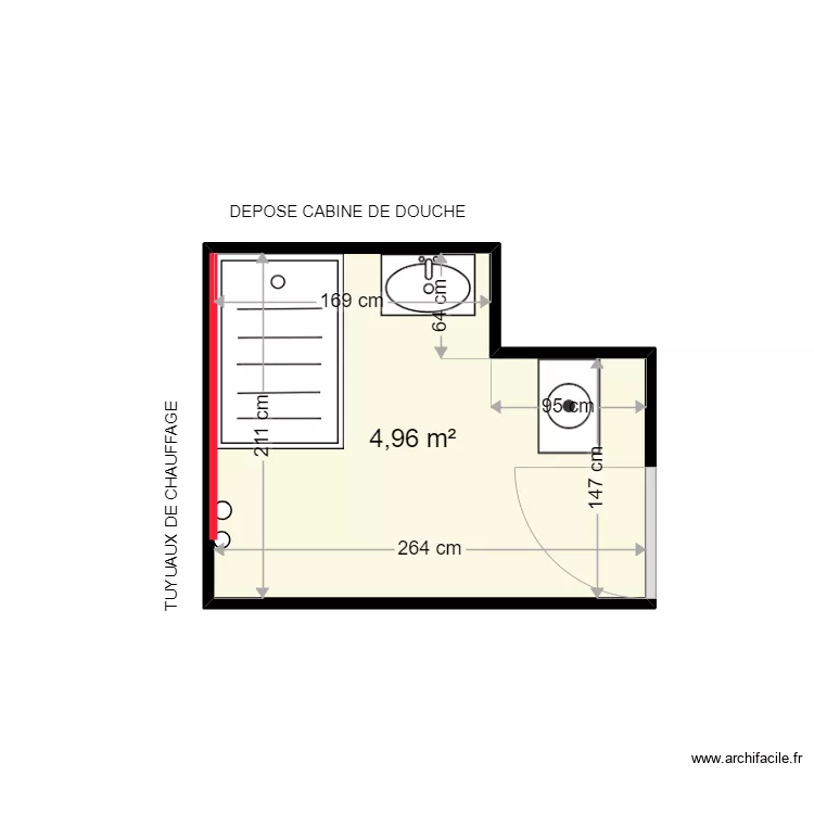 CANTRELLE CORALIE . Plan de 