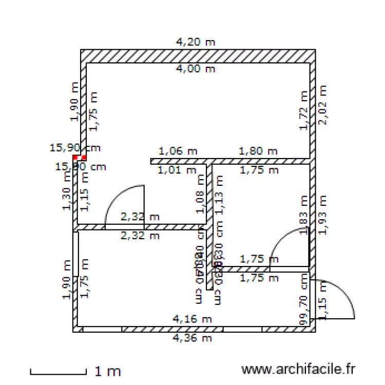 Salle de bain. Plan de Salle de bain. Plan de