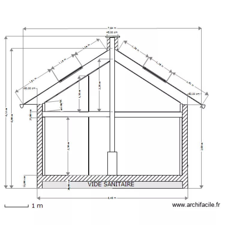 Coupe Bb Nord Est / 50e. Plan de 