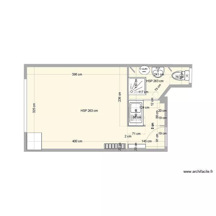 Emile Allez. Plan de 
