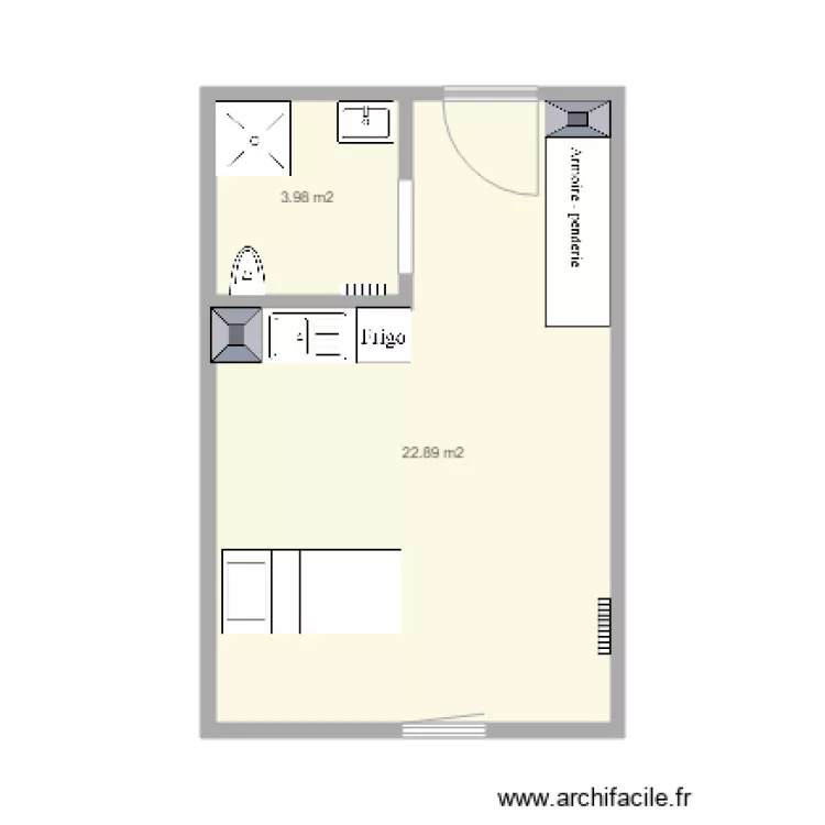 Cahmbre Parc de l Amande. Plan de 