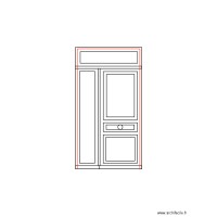 porte entrée seule tierce