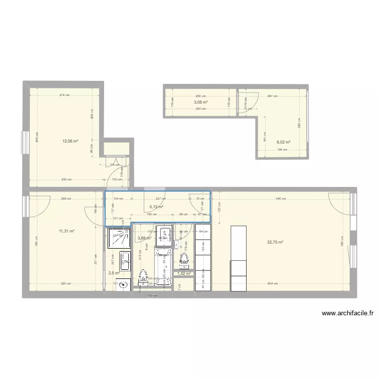 Frasse Plan After. Plan de 