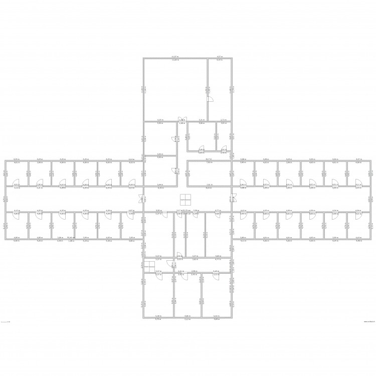 deuxième étage définitif. Plan de 0 pièce et 0 m2