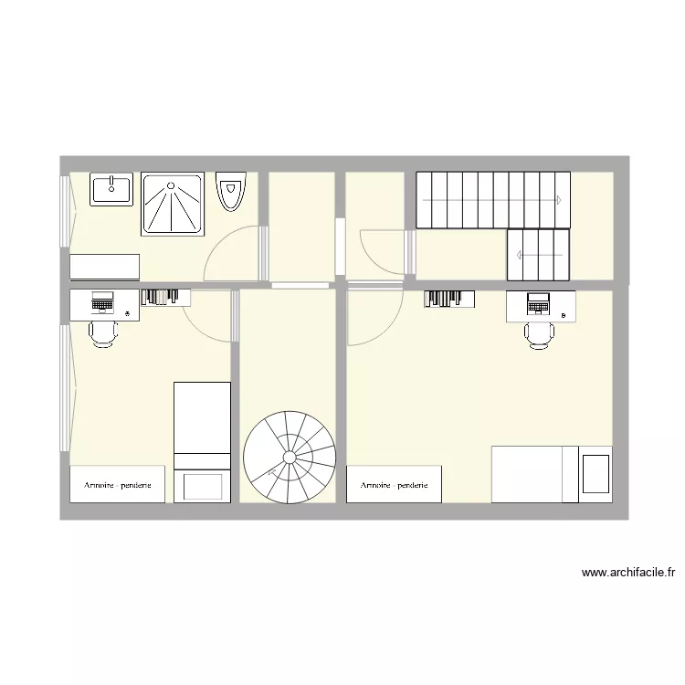 2&egrave;me projet&eacute;. Plan de 