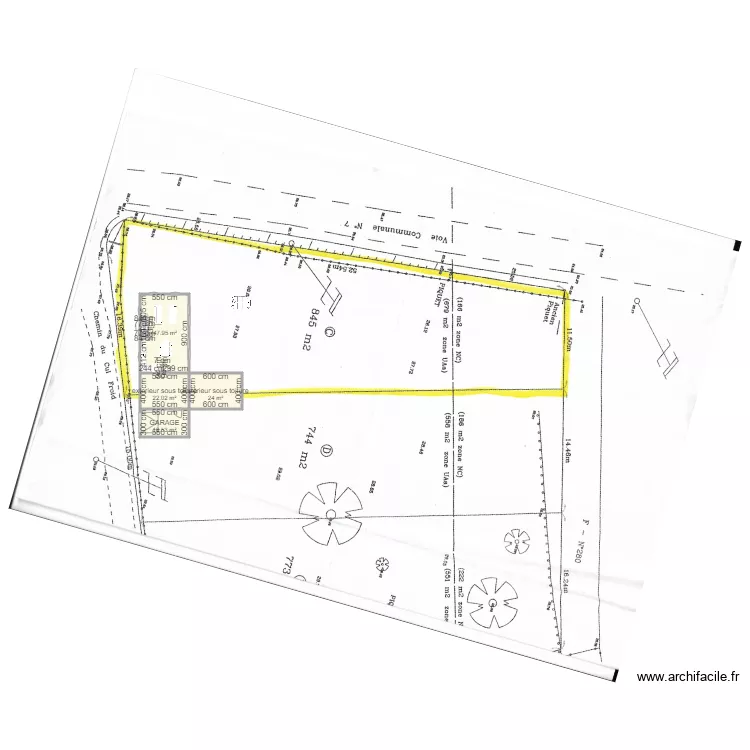 maison 2. Plan de 