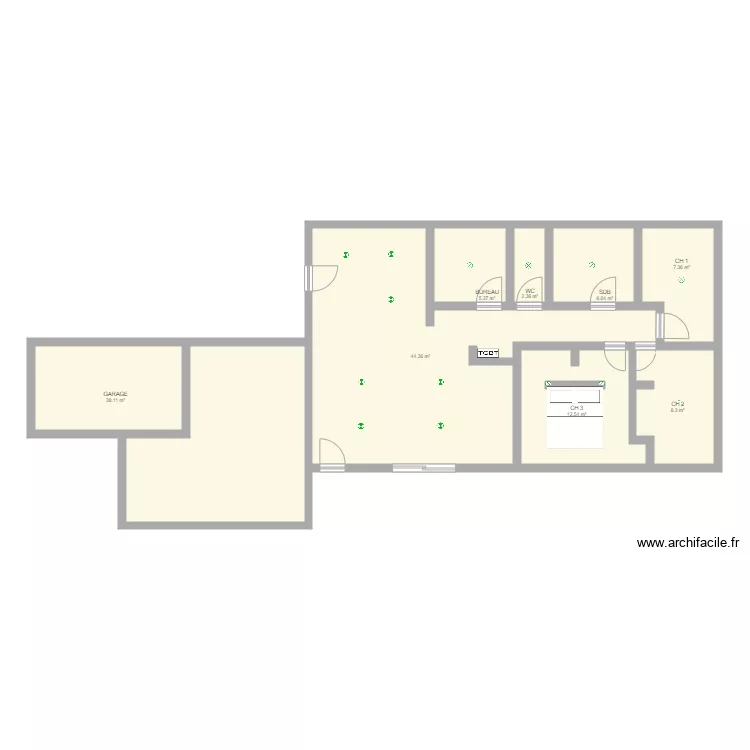 Chantier nicolas. Plan de 