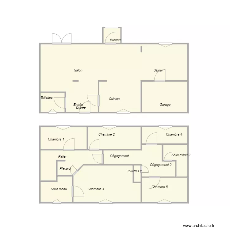 Croquis_ALBERTON. Plan de 