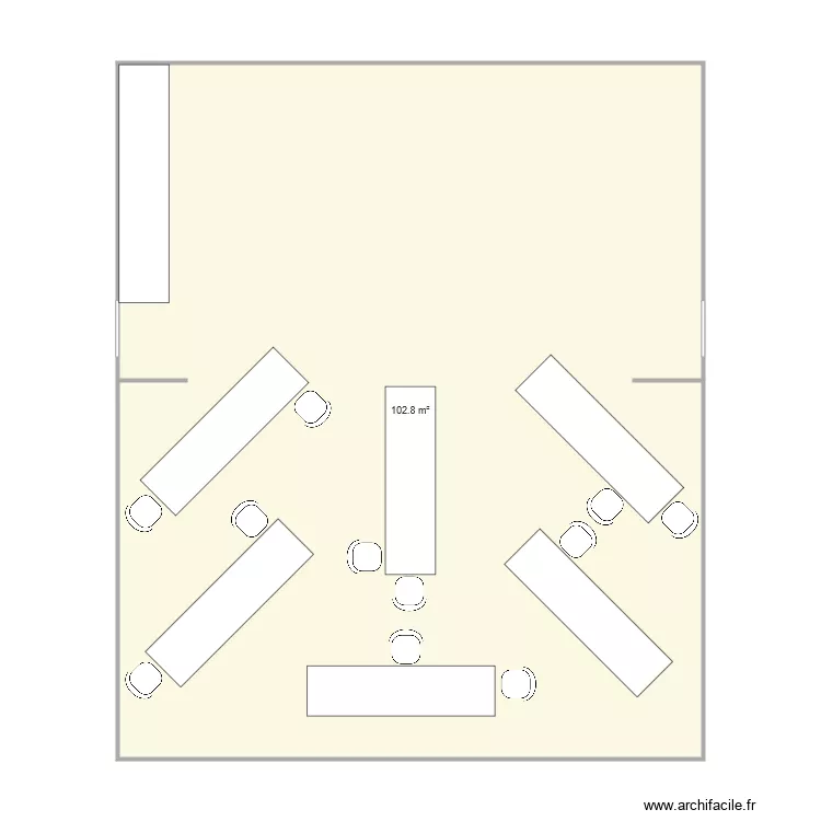 Salle Ana 1. Plan de 