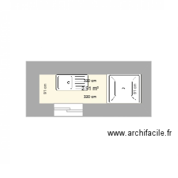 plan salle de bains SONTAG. Plan de 0 pièce et 0 m2