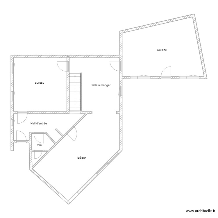 Beugnies Rez. Plan de 0 pièce et 0 m2