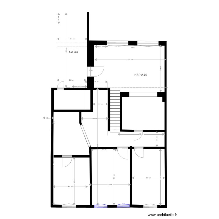 HOERNER HOMBOURG copie rdc. Plan de 0 pièce et 0 m2