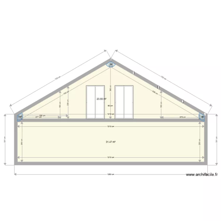 matt facade est 1 agglo. Plan de 