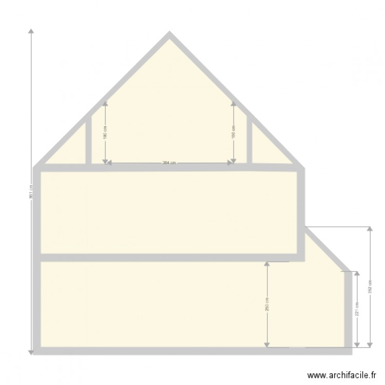 Coupe gara. Plan de 0 pièce et 0 m2