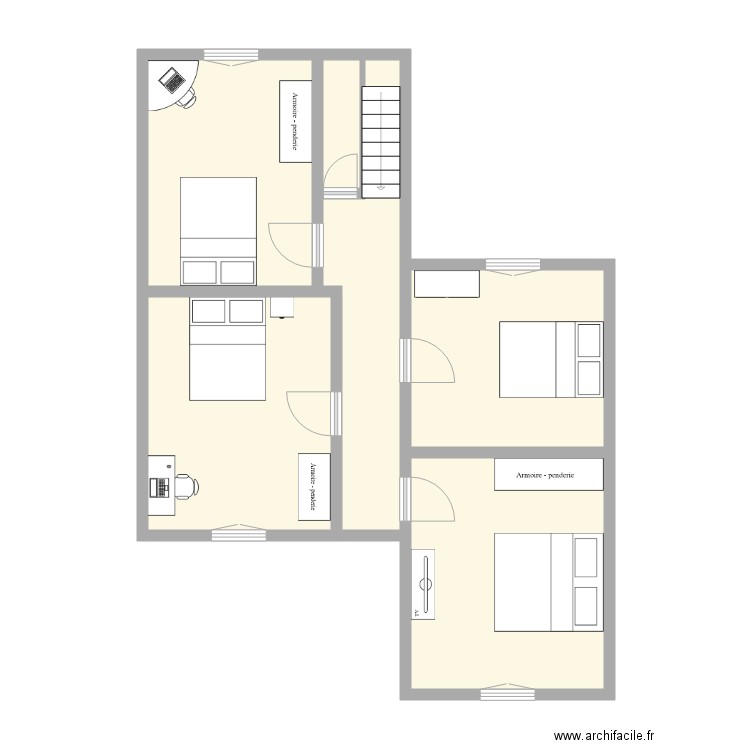 emile hermant 123 étage . Plan de 0 pièce et 0 m2