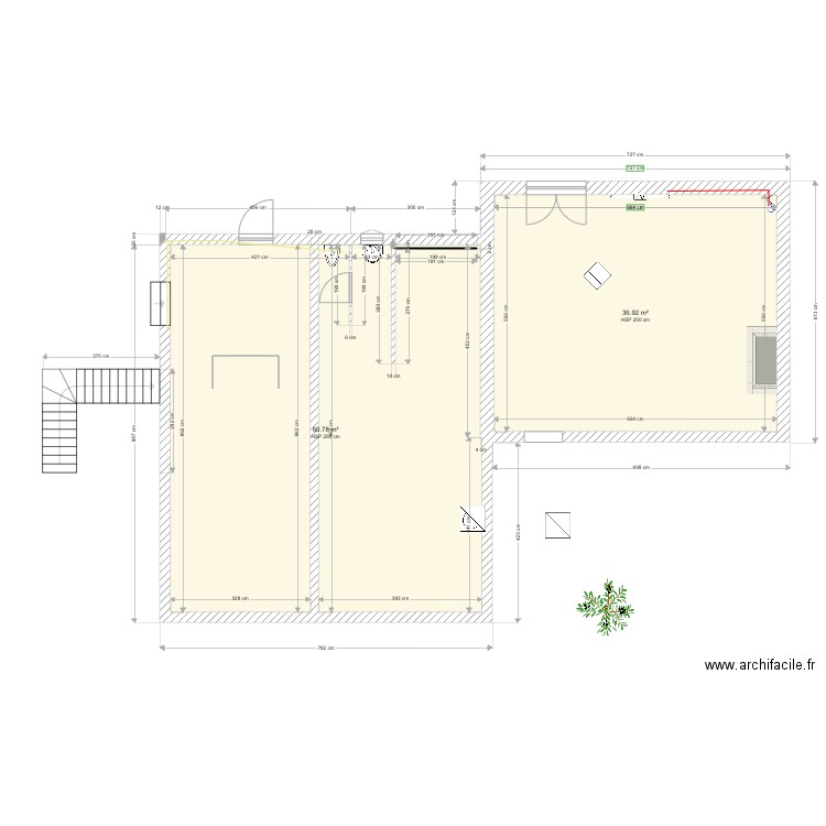 PIGNAN. Plan de 0 pièce et 0 m2