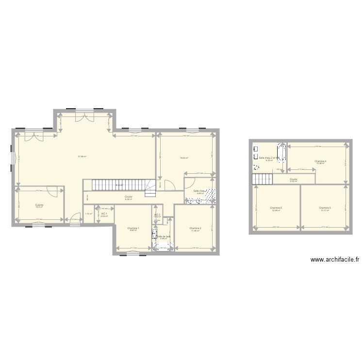 Maison 2. Plan de 0 pièce et 0 m2