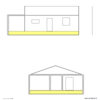 Plan fa&ccedil;ade EST SUD