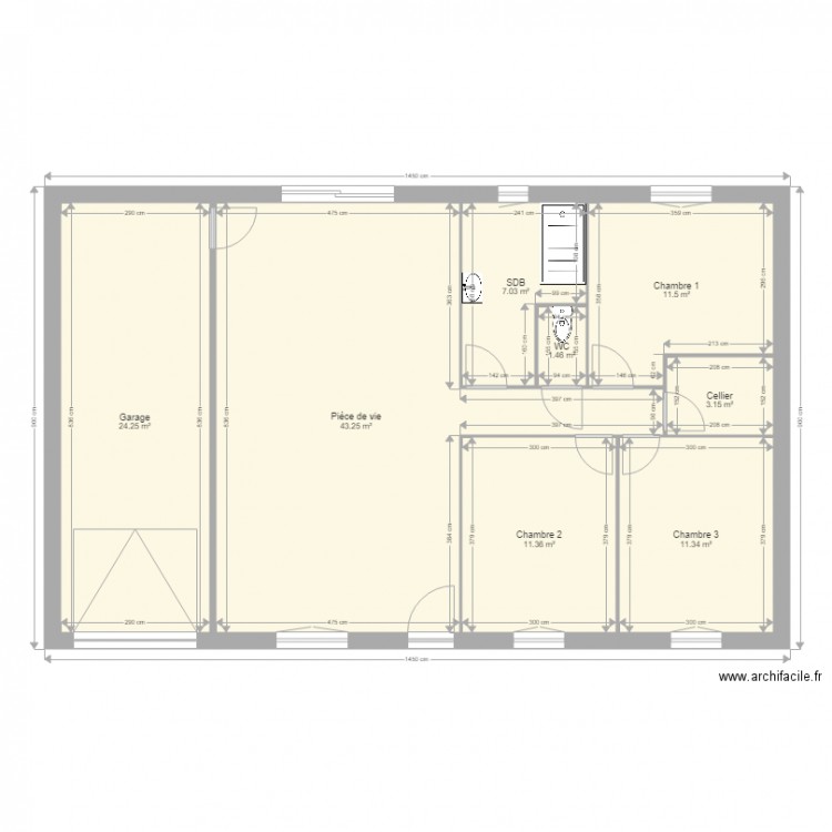 lempereur. Plan de 0 pièce et 0 m2