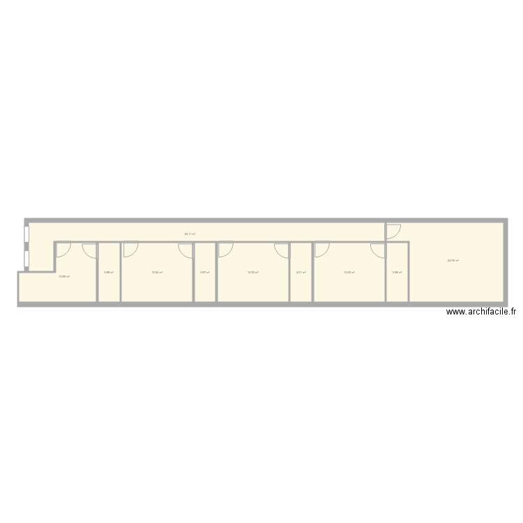 COEFFORT Etage Droite. Plan de 0 pièce et 0 m2