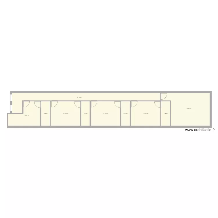 COEFFORT Etage Droite. Plan de COEFFORT Etage Droite. Plan de