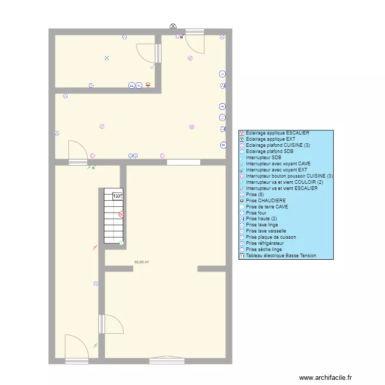 VALENCIENNES ALEKSANRA. Plan de 
