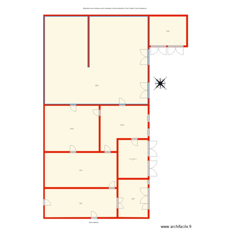 BI 3304 annexes non côté. Plan de 0 pièce et 0 m2