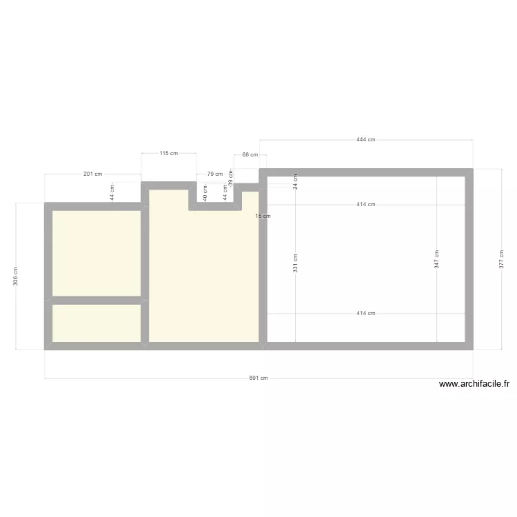 68 Gallieni. Plan de 68 Gallieni. Plan de
