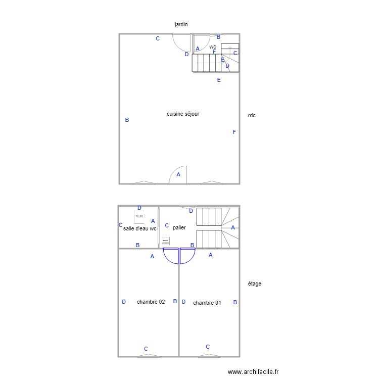 fleury PB. Plan de 0 pièce et 0 m2