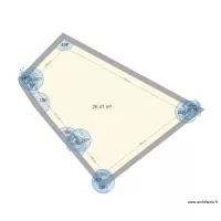 plan cadastre coudrecieux rdc et &eacute;tage